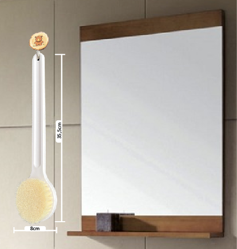 Bàn Chải Tắm Lông Mềm