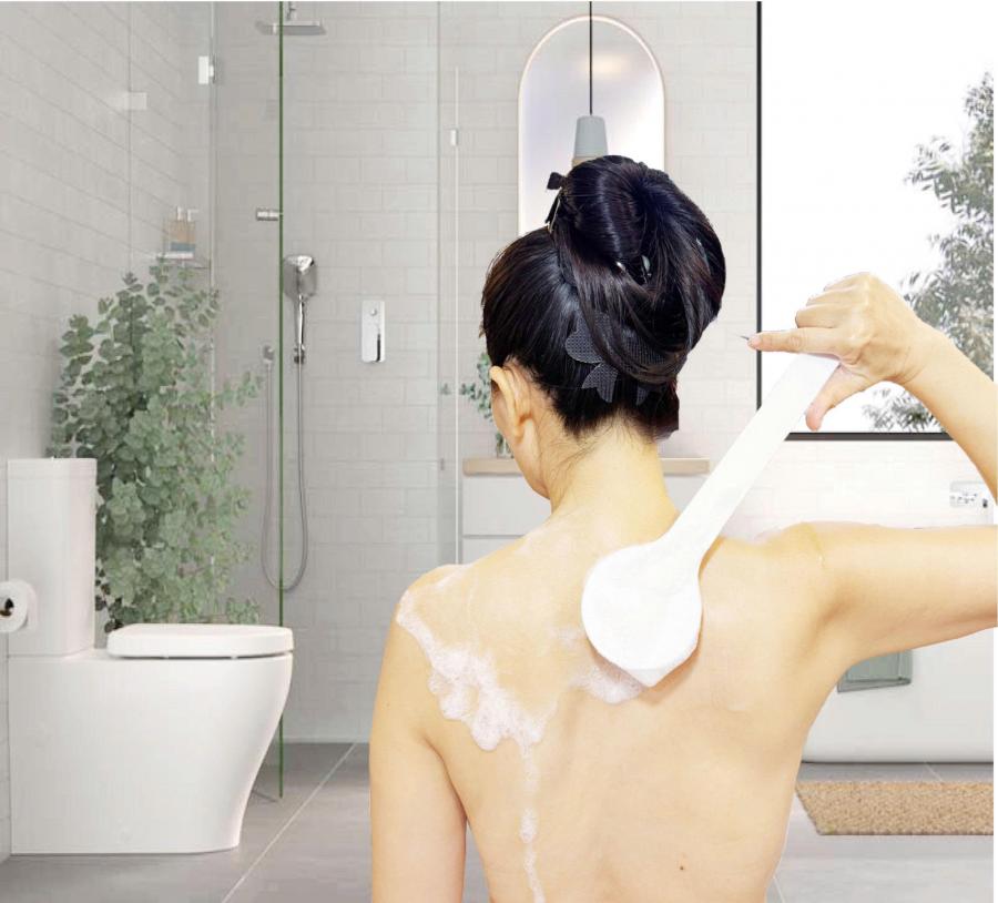 Bàn Chải Tắm Lông Mềm