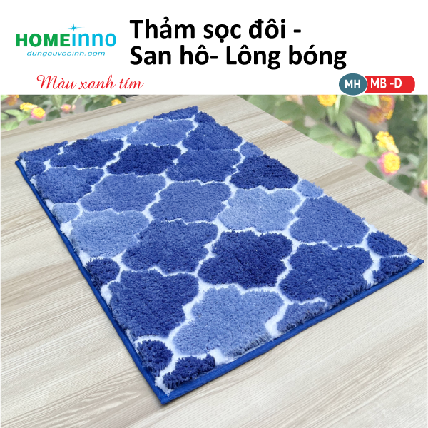 Thảm Đèn Lồng - Mặt bông chuyển màu Ombre