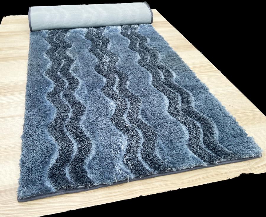 Thảm Sóng Biển Lông Bóng - Ombre (Lớn)