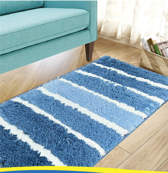 Thảm Sóng Ombre - Mặt Bông (Lớn)