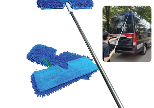 Cây lau đa năng 2 mặt  - lau tường và xe 42cm