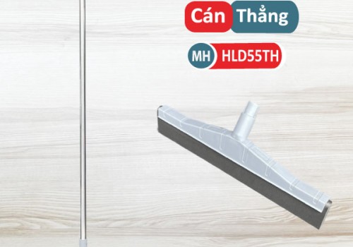 Cây Gạt Sàn Lưỡi Đôi 55cm - Cán Thẳng