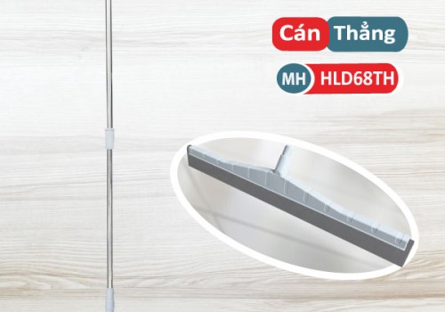 Cây Gạt Sàn Lưỡi Đôi 68cm - Cán Thẳng