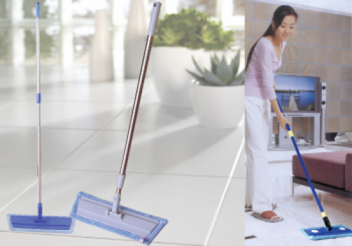 Cây lau Microfber Mịn 40 cm Kiểu Dán