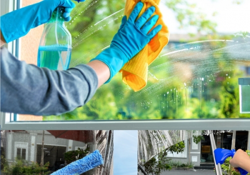 Hướng dẫn lau mặt kiếng
