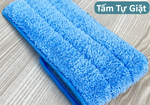 Tấm Lau Thay Thế Bộ Lau Nhà Tự Giặt