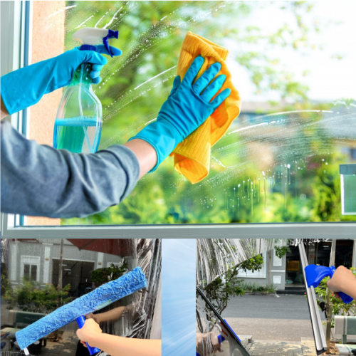 Hướng dẫn lau mặt kiếng