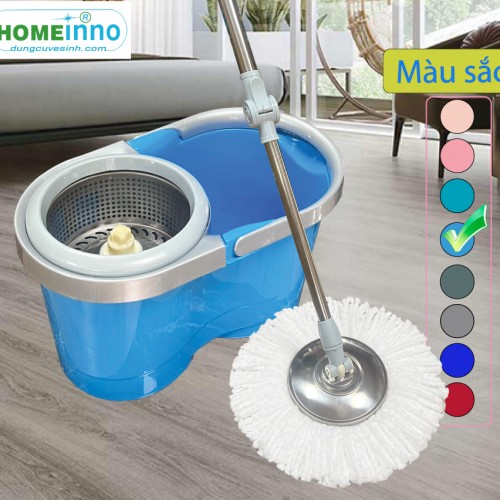 Bộ Thùng Lau Nhà 360 Homeinno Loại Tròn